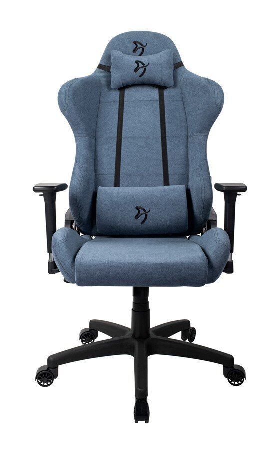 Spēļu krēsls Arozzi Torretta Soft Fabric, zils cena un informācija | Biroja krēsli | 220.lv