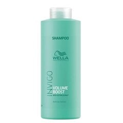 Apjomu piešķirošs šampūns Wella Professionals Invigo Volume Boost 1000 ml cena un informācija | Šampūni | 220.lv