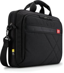 Case Logic DLC-115 Casual Laptop Bag 15.6 - BLACK cena un informācija | Somas portatīvajiem datoriem | 220.lv