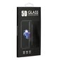 Tempered glass 9H 5D Samsung A715 A71 black cena un informācija | Ekrāna aizsargstikli | 220.lv