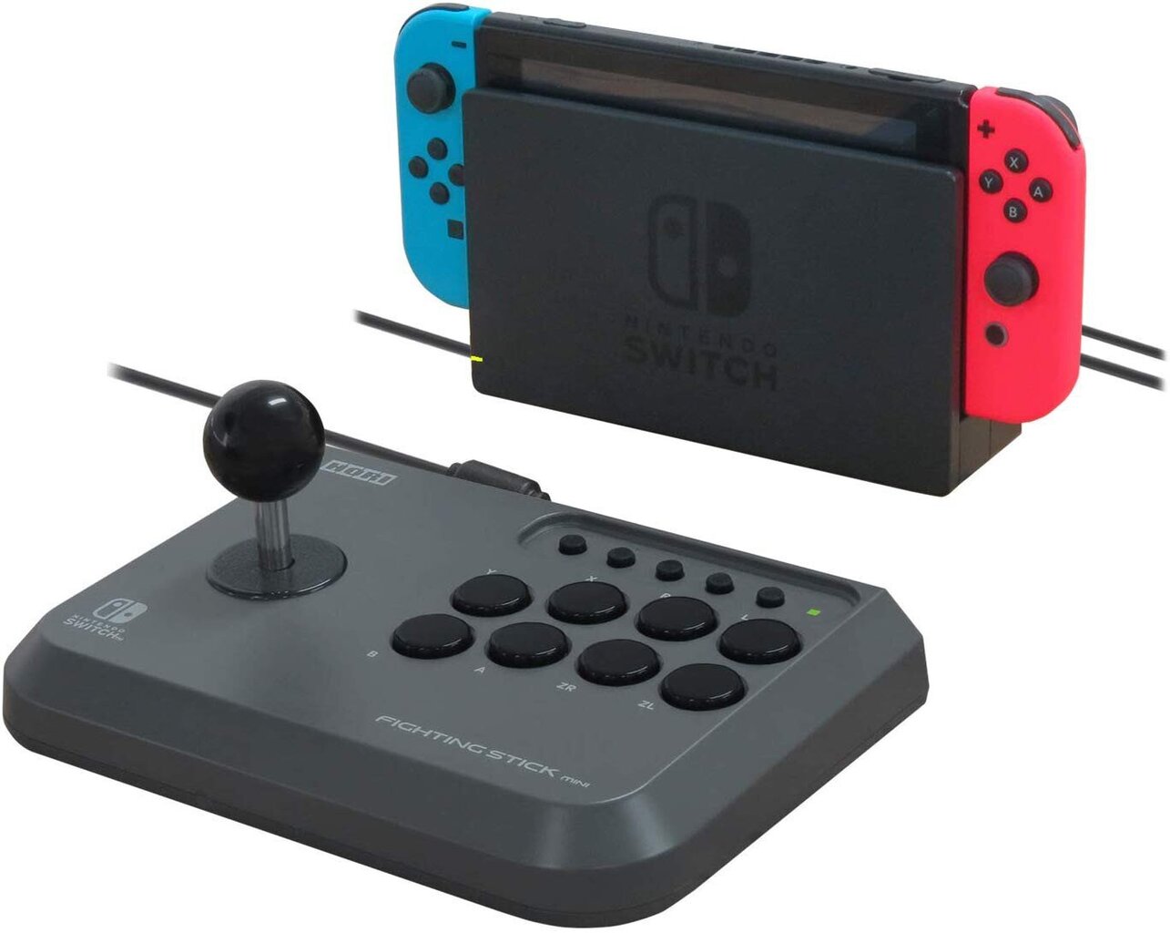 Hori Fighting Stick Mini (Switch) цена и информация | Spēļu kontrolieri | 220.lv