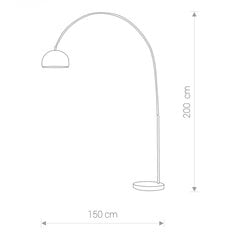 Stāvlampa Technolux Cosmo chrome S cena un informācija | Stāvlampas | 220.lv