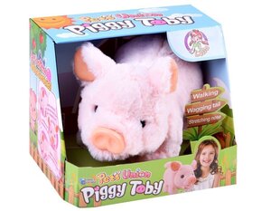Интерактивная плюшевая свинка Лелия, розовая цена и информация | Мягкие игрушки | 220.lv