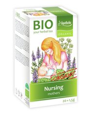 Tēja ar krūti barojošām māmiņām APOTHEKE BIO 30g цена и информация | Товары для кормления | 220.lv