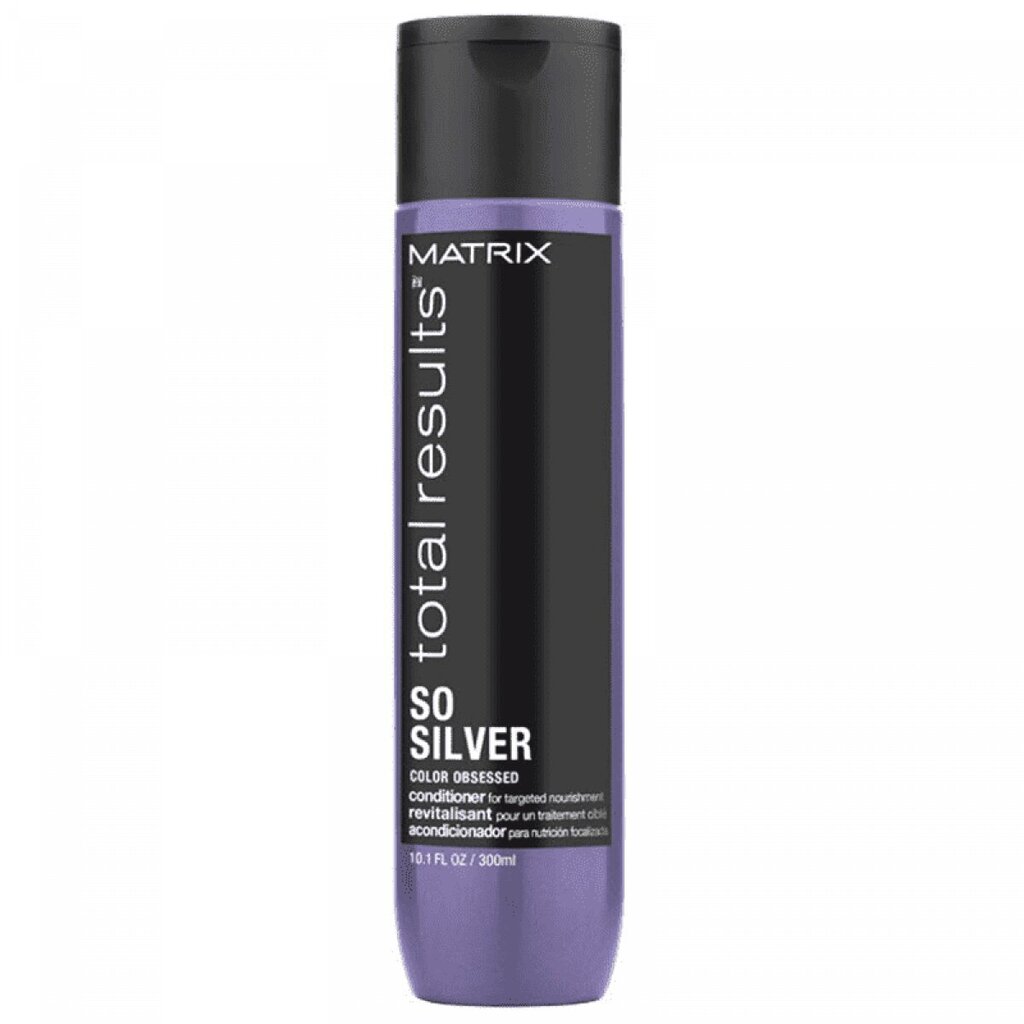 Mitrinošs kondicionieris krāsotiem matiem Matrix Total Results So Silver Color Obsessed 300 ml цена и информация | Matu kondicionieri, balzāmi | 220.lv