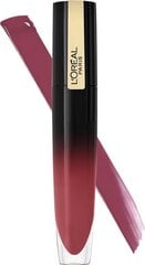 Spīdīga lūpu krāsa L'Oreal Paris Brilliant Signature 302 Be Outstanding, 6,4 ml цена и информация | Помады, бальзамы, блеск для губ | 220.lv