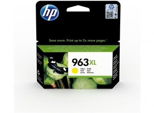 HP (3JA29AE, 963XL), dzeltens kārtridžs cena un informācija | Tintes kārtridži | 220.lv