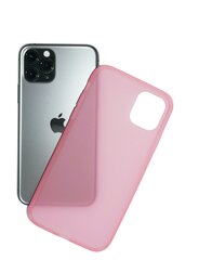 Vāciņš iPhone 11,ROZĀ,matēts, latekss. cena un informācija | Telefonu vāciņi, maciņi | 220.lv