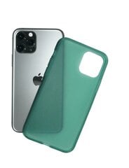 Vāciņš iPhone 11,TUMŠI ZAĻŠ,matēts, latekss. cena un informācija | Telefonu vāciņi, maciņi | 220.lv