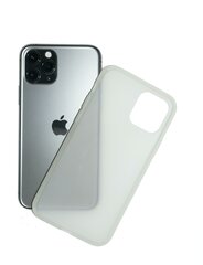 Vāciņš iPhone 11 PRO, BALTS,matēts, latekss. cena un informācija | Telefonu vāciņi, maciņi | 220.lv