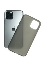 Vāciņš iPhone 11 PRO, MELNS,matēts, latekss. cena un informācija | Telefonu vāciņi, maciņi | 220.lv