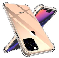 Fusion Anti Shock 0.5 mm Silikona Aizsargapvalks Priekš Apple iPhone 12 Mini Caurspīdīgs cena un informācija | Telefonu vāciņi, maciņi | 220.lv