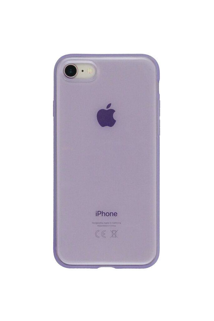 Vāciņš iPhone 7/8/SE2020, VIOLETS, TPU, CLEAR CASE SOUNDBERRY cena un informācija | Telefonu vāciņi, maciņi | 220.lv