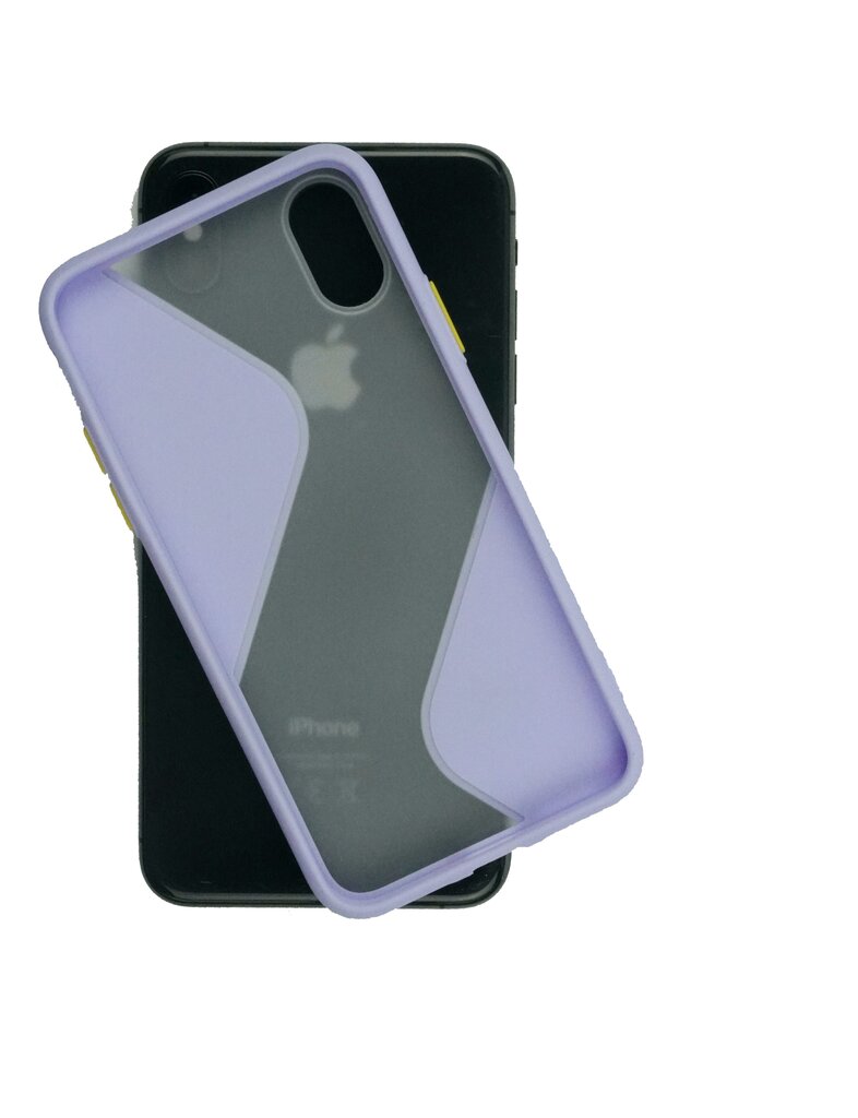 Vāciņš iPhone X/XS, VIOLETS, TPU/ST. cena un informācija | Telefonu vāciņi, maciņi | 220.lv