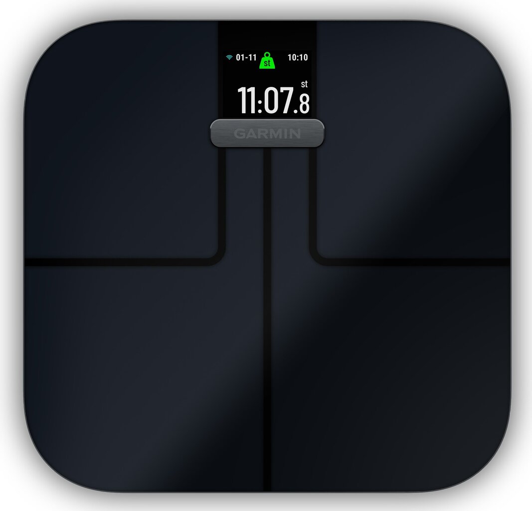 Garmin Index S2 Smart Scale, Black (010-02294-12) cena un informācija | Ķermeņa svari, bagāžas svari | 220.lv