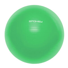 Гимнастический мяч Spokey Fitball III с насосом, 75 см, зеленый цена и информация | Гимнастические мячи | 220.lv