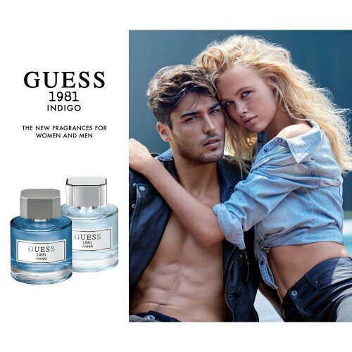 Tualetes ūdens Guess Guess 1981 Indigo EDT sievietēm, 50 ml cena un informācija | Sieviešu smaržas | 220.lv