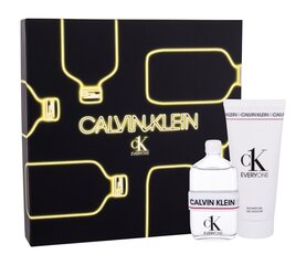 Набор для женщин/мужчин Calvin Klein CK Everyone: EDT, 50 мл + гель для душа, 100 мл цена и информация | Женские духи | 220.lv