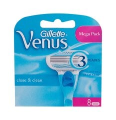 Бритвенные головки Gillette Venus, 8шт цена и информация | Косметика и средства для бритья | 220.lv