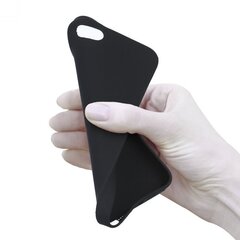 Чехол Rubber TPU для Xiaomi Redmi Note 9, черный цена и информация | Чехлы для телефонов | 220.lv