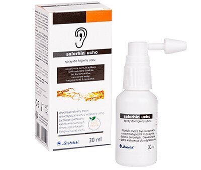 Salorhin sprejs, ausu higiēnai 100% dabīgs, 30ml cena un informācija | Medicīniskā aprūpe | 220.lv