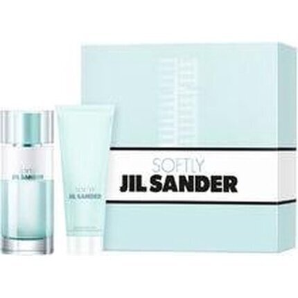 Komplekts Jil Sander Softly: EDT sievietēm 80 ml + ķermeņa losjons 75 ml cena un informācija | Sieviešu smaržas | 220.lv