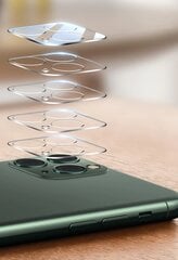 Wozinsky Full Camera Glass super izturīgs 9H stikla aizsargs, paredzēts iPhone 12, caurspīdīgs цена и информация | Защитные пленки для телефонов | 220.lv