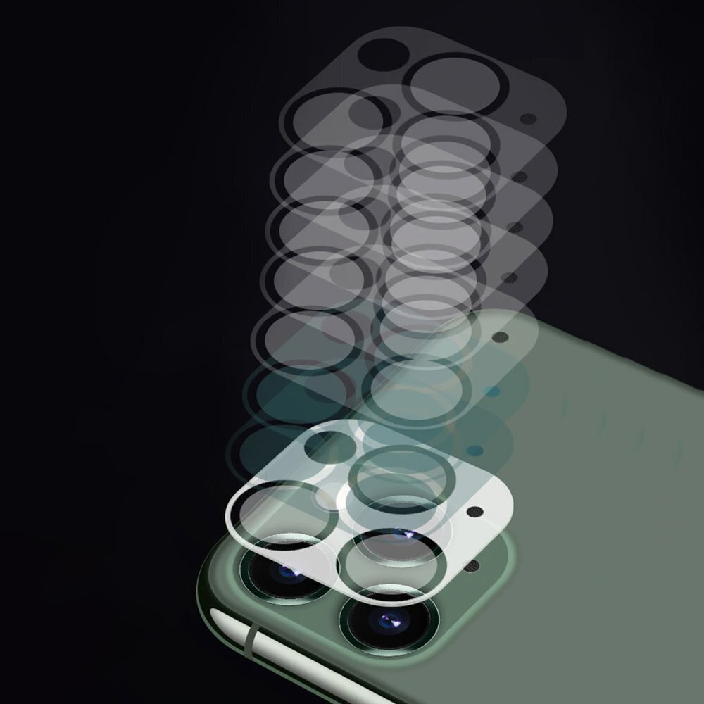 Wozinsky Full Camera Glass super izturīgs 9H stikla aizsargs, paredzēts iPhone 12, caurspīdīgs cena un informācija | Ekrāna aizsargstikli | 220.lv