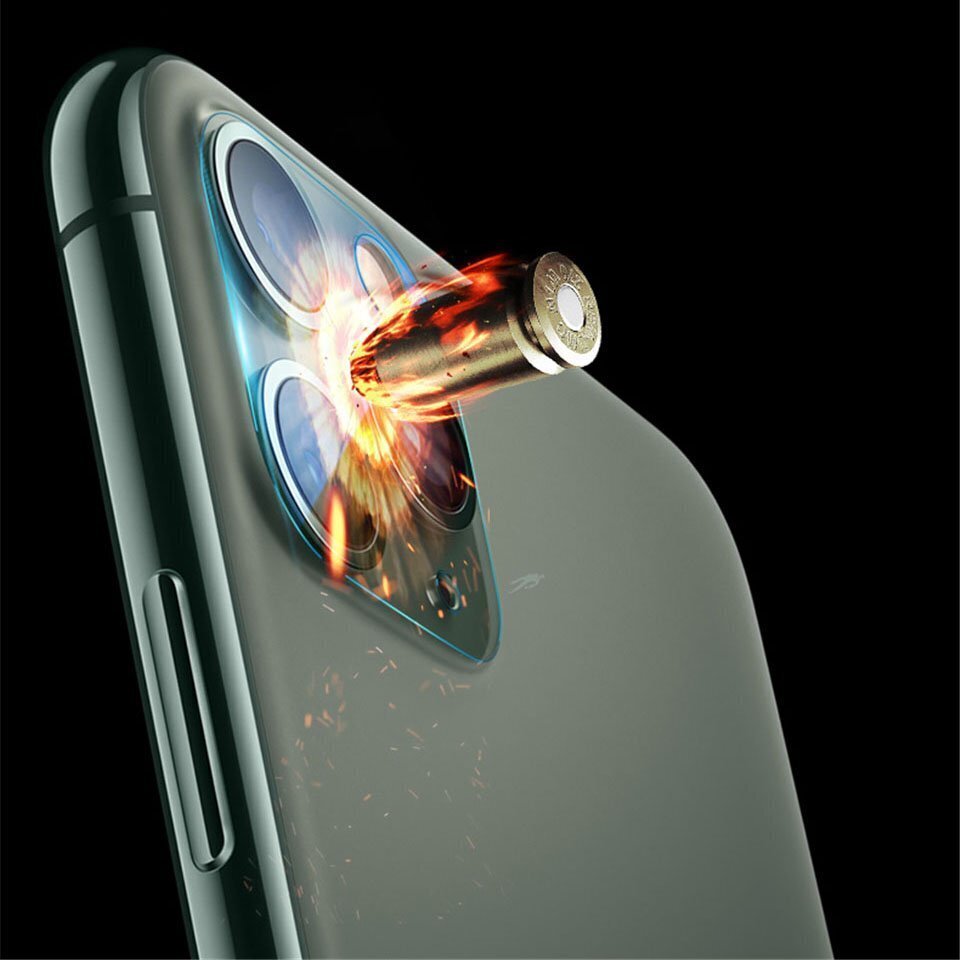 Wozinsky Full Camera Glass super izturīgs 9H stikla aizsargs, paredzēts iPhone 12, caurspīdīgs цена и информация | Ekrāna aizsargstikli | 220.lv