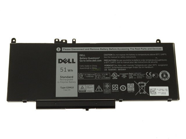 Dell Latitude E5450/E5550 cena un informācija | Akumulatori portatīvajiem datoriem | 220.lv