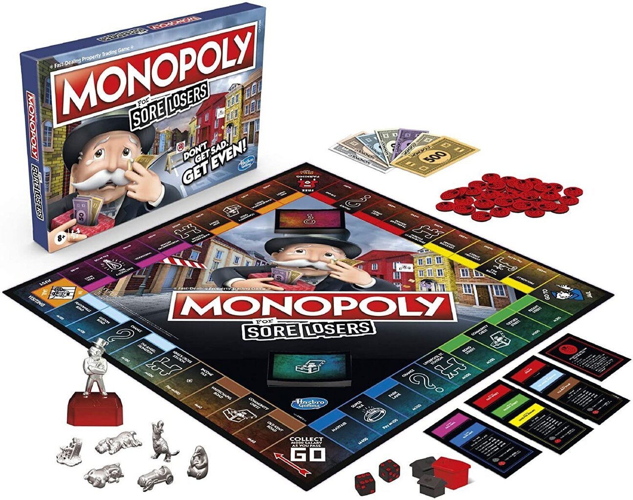 Galda spēle Monopoly Sore losers cena un informācija | Galda spēles | 220.lv