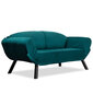 Dīvāns Artie Genzo, zils cena un informācija | Dīvāni | 220.lv