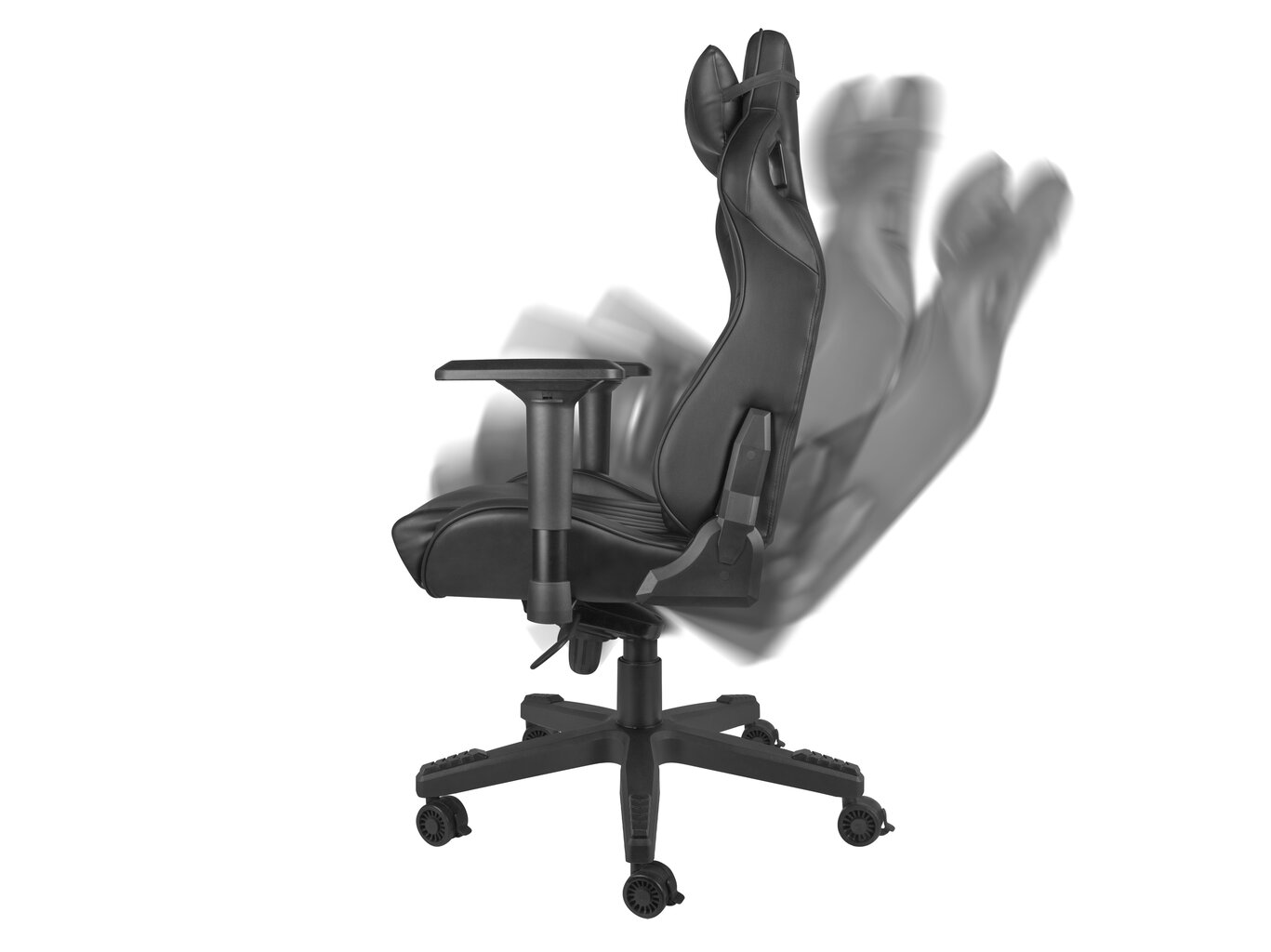 Spēļu krēsls Genesis Nitro 950, melns цена и информация | Biroja krēsli | 220.lv