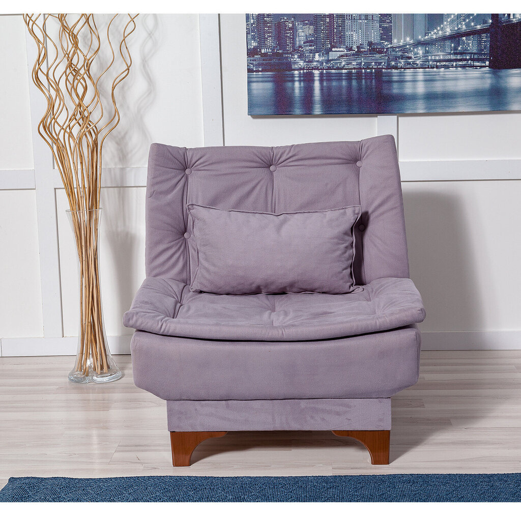 Krēsls Artie Kelebek, gaiši violets цена и информация | Atpūtas krēsli | 220.lv