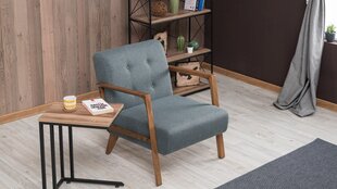 Кресло Artie Kemer, синее/коричневое цена и информация | Кресла в гостиную | 220.lv