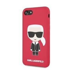 Karl Lagerfeld Full Body Silicone Case for iPhone 7/8/SE2020 Red цена и информация | Чехлы для телефонов | 220.lv