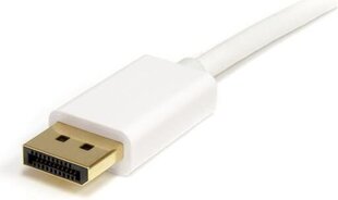 StarTech, DisplayPort Mini - DisplayPort, 1 m cena un informācija | Kabeļi un vadi | 220.lv