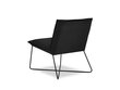 Krēsls Interieurs86 Etienne, melns cena un informācija | Atpūtas krēsli | 220.lv