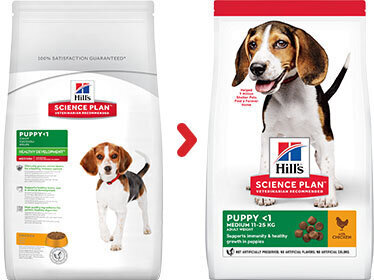 Hill's Science Plan Puppy Medium kucēnu barība ar vistu, 0.8 kg цена и информация | Sausā barība suņiem | 220.lv
