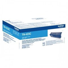 Tonera kasetne Brother TN-423 (TN423C), gaiši zila цена и информация | Картриджи для лазерных принтеров | 220.lv