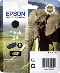 Epson Ink T2421 black (C13T24214010), цена и информация | Картриджи для струйных принтеров | 220.lv