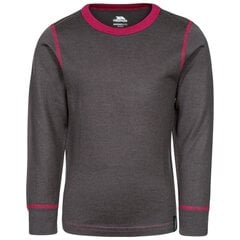 Merino vilnas termoveļas komplekts meitenēm/zēniem Trespass Bamba,UCBLSETR0001, grey/pink цена и информация | Зимняя одежда для детей | 220.lv