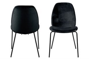 Набор их 2-х стульев Carmen, черный цена и информация | Стулья для кухни и столовой | 220.lv