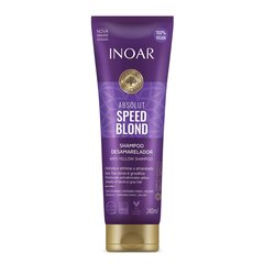Шампунь для светлых волос INOAR Speed Blond, 240 мл цена и информация | Шампуни | 220.lv