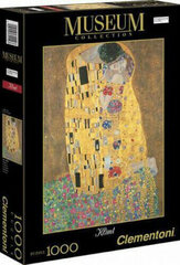 Puzle Clementoni Museum Gustav Klimt The Kiss 1000 d. cena un informācija | Puzles, 3D puzles | 220.lv