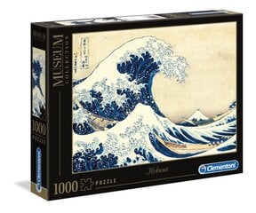 Puzle Clementoni Museum Hokusai The Great Wave, 1000 d. цена и информация | Пазлы | 220.lv