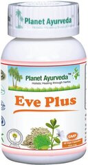 Пищевая добавка для хорошего женского самочувствия Planet Ayurveda™ Eve Plus, 60 капсул цена и информация | Витамины, пищевые добавки, препараты для хорошего самочувствия | 220.lv