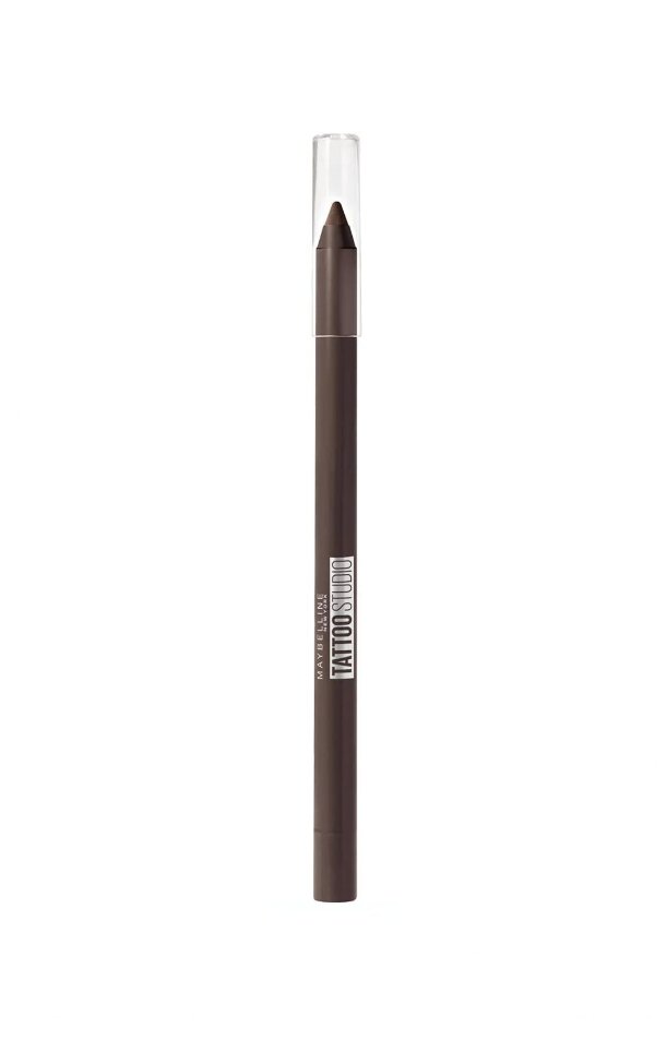 Gela Acu Kontūrzīmulis Maybelline New York Tattoo Liner Bold Brown, Spilgti Brūns цена и информация | Acu ēnas, skropstu tušas, zīmuļi, serumi | 220.lv