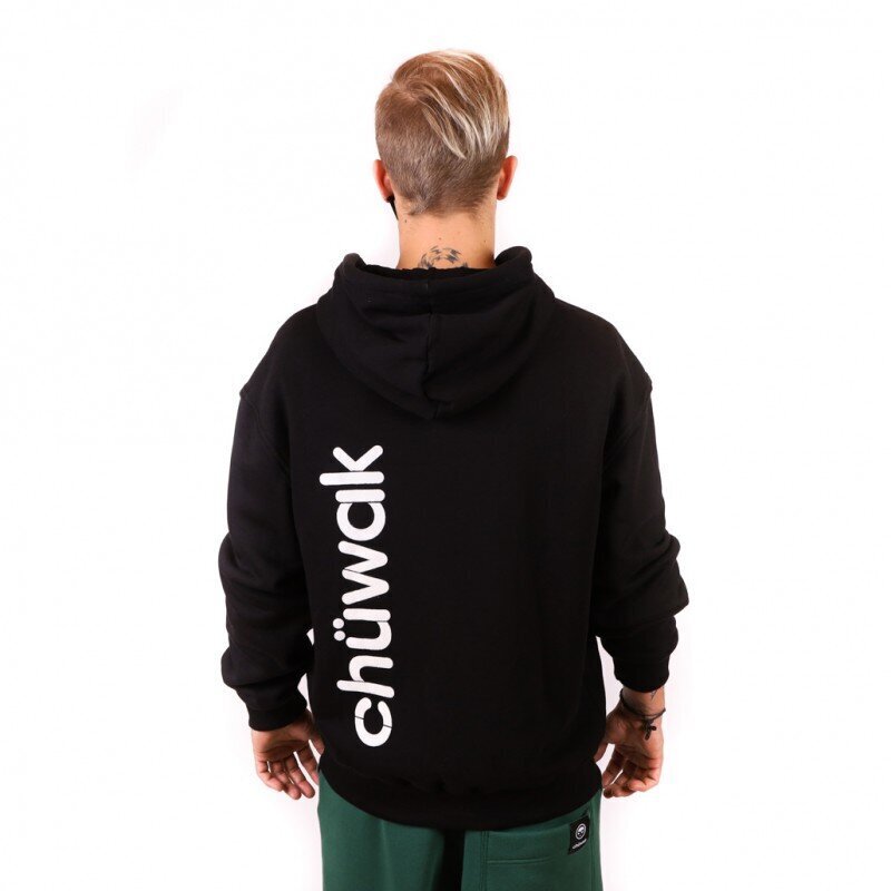 Džemperis Chuwak Zipper Hoodie Black Unisex cena un informācija | Vīriešu jakas | 220.lv