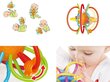 Zīdaiņu graužamā rotaļlieta - grabulis Hola, oranža cena un informācija | Rotaļlietas zīdaiņiem | 220.lv